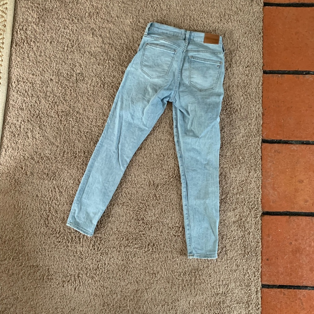 Madewell High Rise Skinny Jean Light Wash - 27T